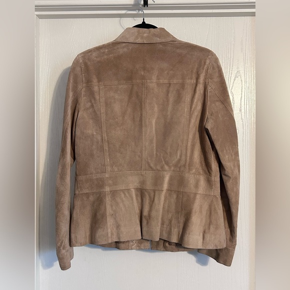 Apostrophe | Light Brown 100% leather Jacket | Size 10 - Picture 6 of 6